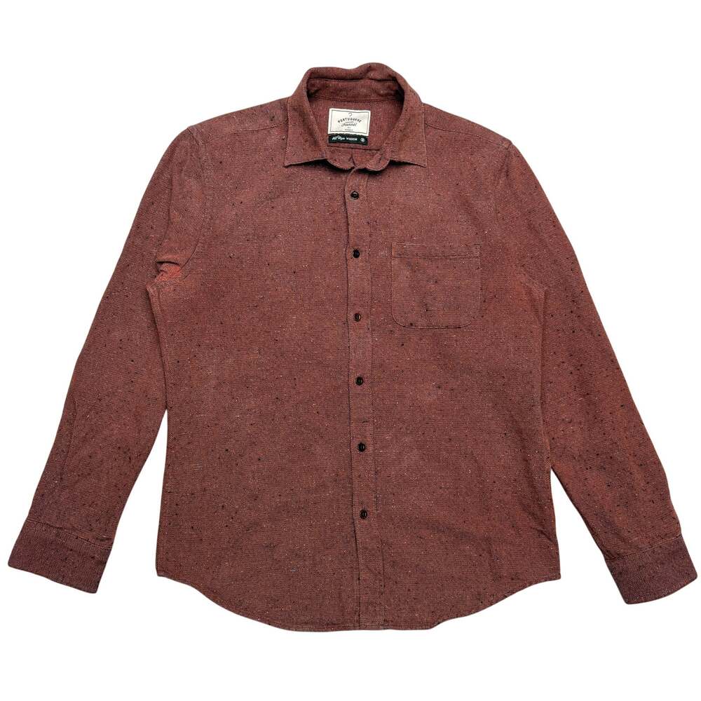 Portuguese Flannel Old Style Wisdom Button Up Shirt Cotton Silk Wool Men’s M